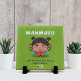 Manmauji Printed Table Décor Ceramic Tile 6x6 Inches